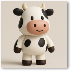 Standing Kroger Cow